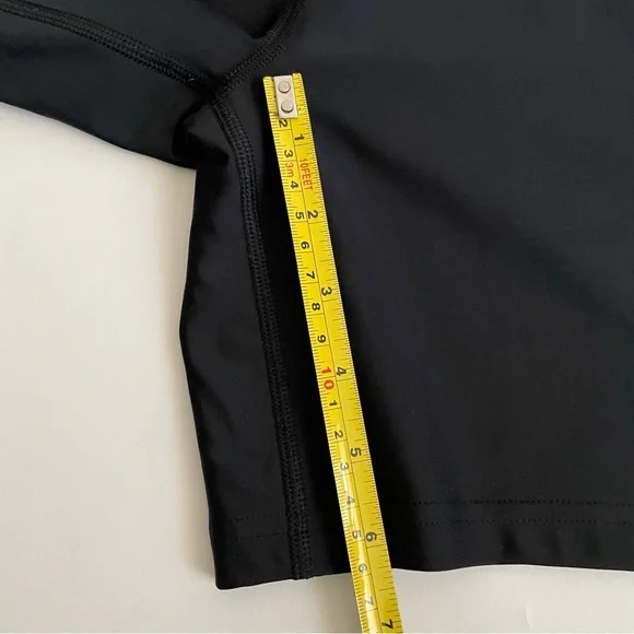 Outdoor Voices SplashKnit 6" Cutout Bodysuit Romper Black NWT - Picture 10 of 10